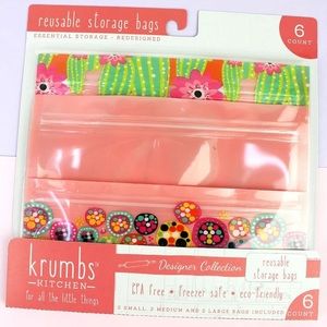 NWT Reusable Food Storage Bags